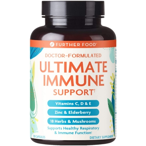 Hỗ trợ miễn dịch tối ưu 27 thành phần tự nhiên Ultimate Immune Support - 120 viên